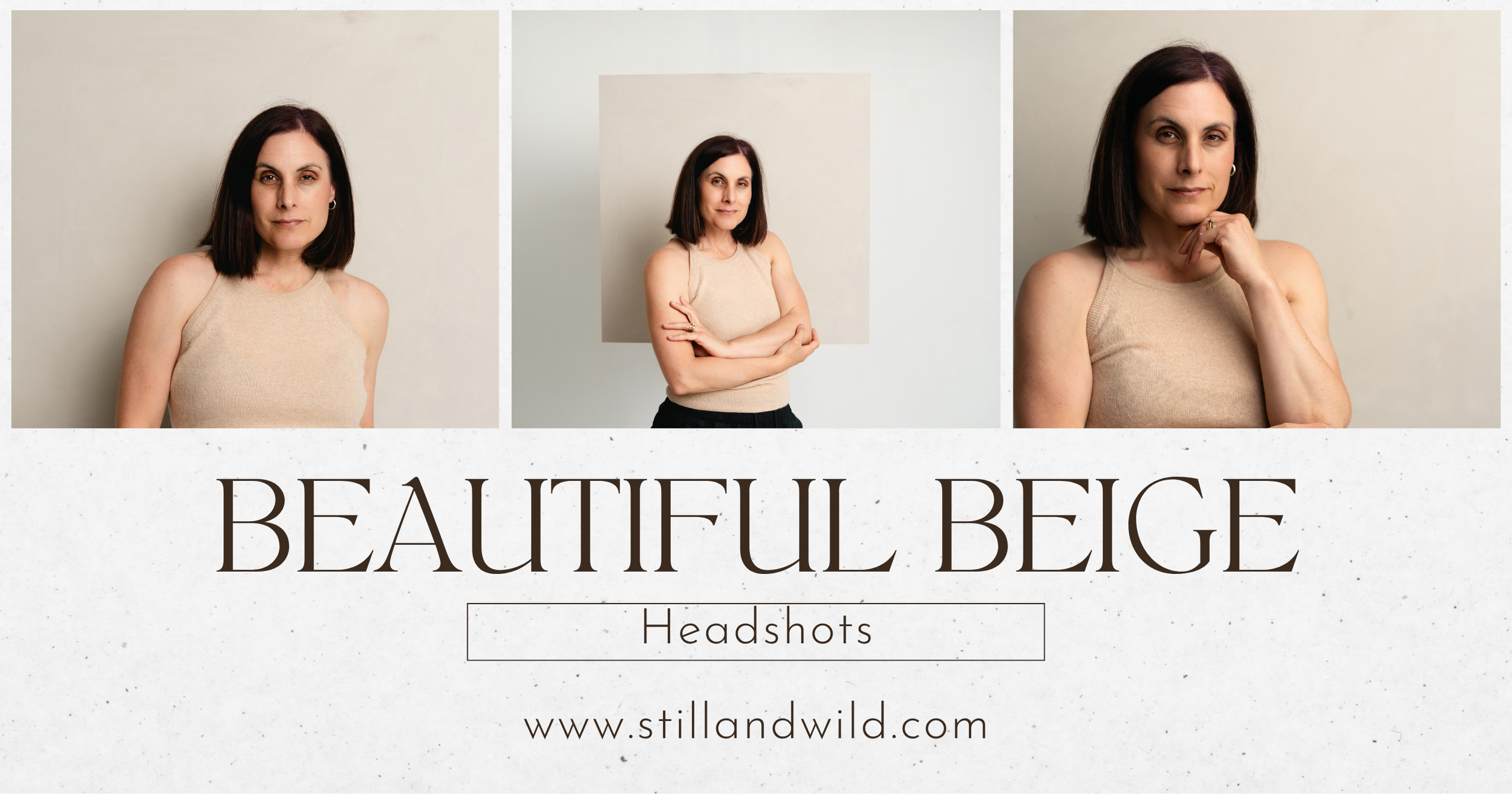 Why I painted a boring beige background for Headshots
