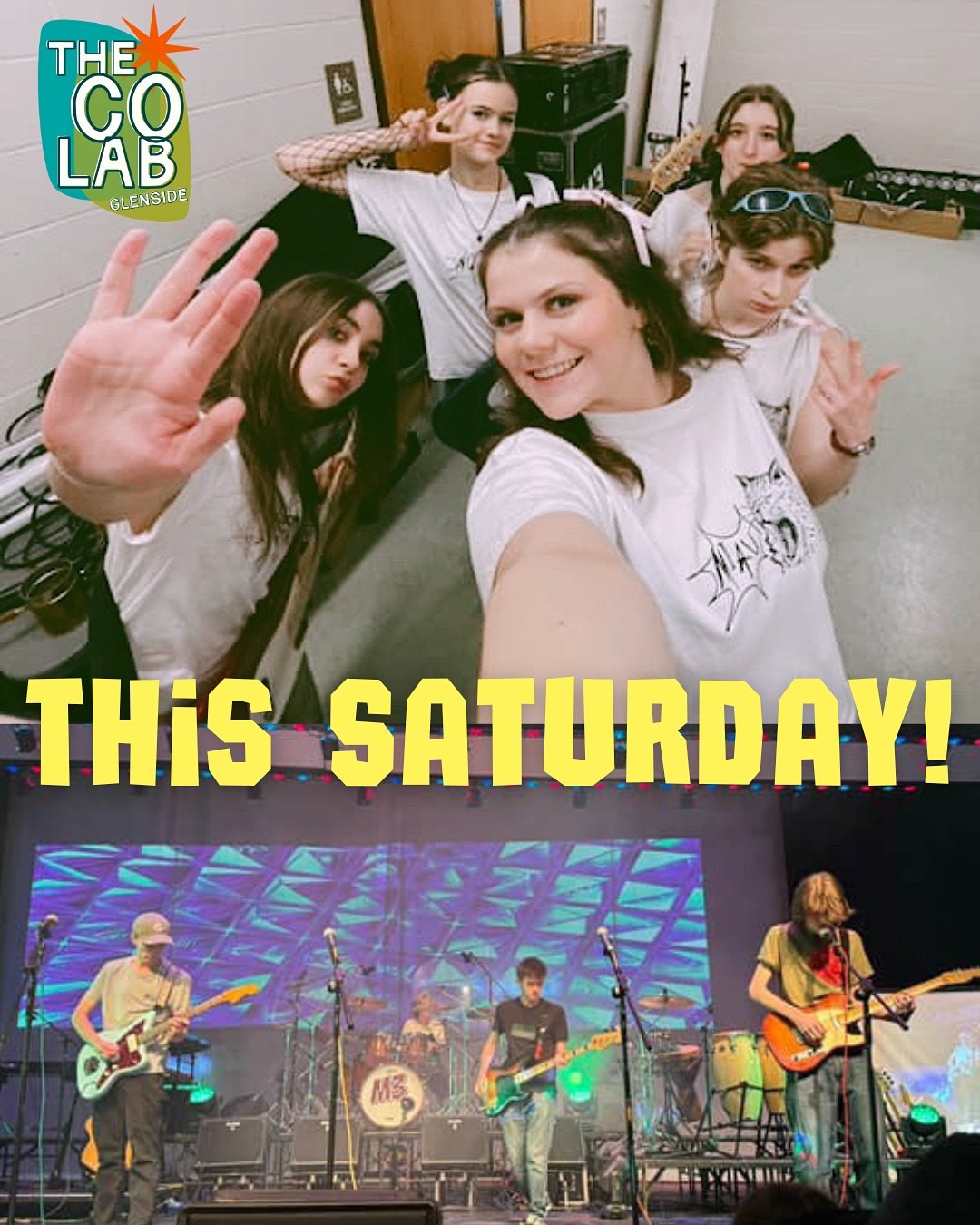 Get ready for a fun Teen Indie Rock Show this Saturday July 5th! In lieu of First Friday Live this month (which falls on 4th of July) we&rsquo;re hosting local bands MIAU and Copper Blue 🤘 

We&rsquo;re collaborating with the abundant creative commu