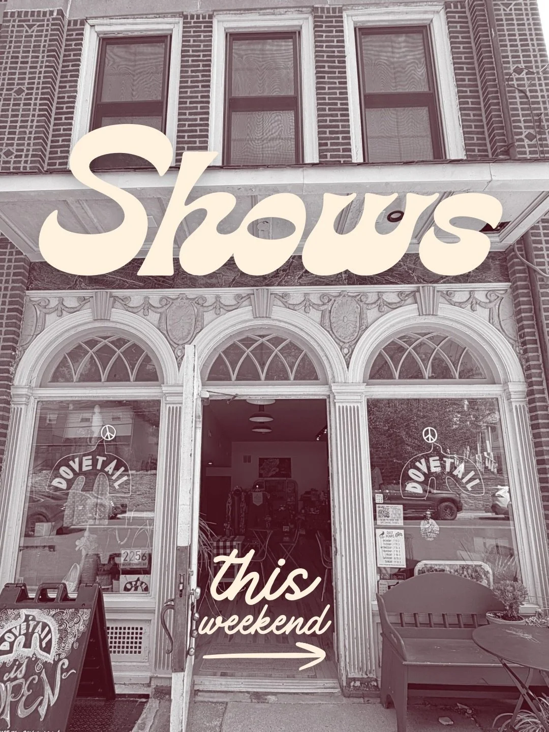 We have a weekend packed with live music in the shop! Check out this line up &rarr; 

🌼 Friday 8/21 &bull; The Wildflowers &amp; Friends! with @minerva.the.band, @caitlyndevineymusic, and elyselackman! @wildflowersband_ 
Music at 7pm / $10 adv / $15