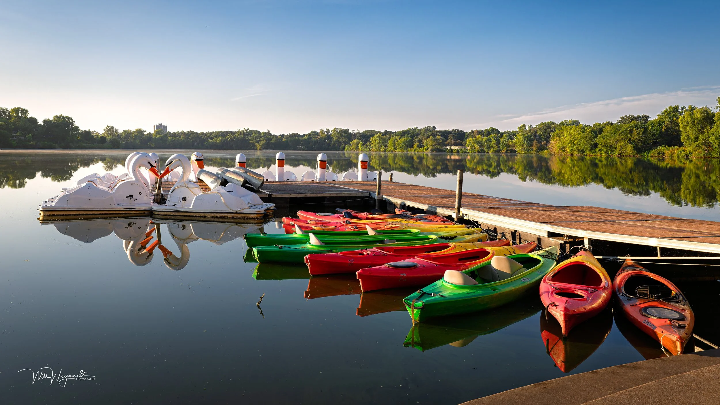 Swan Boats and Kayaks, Como Park