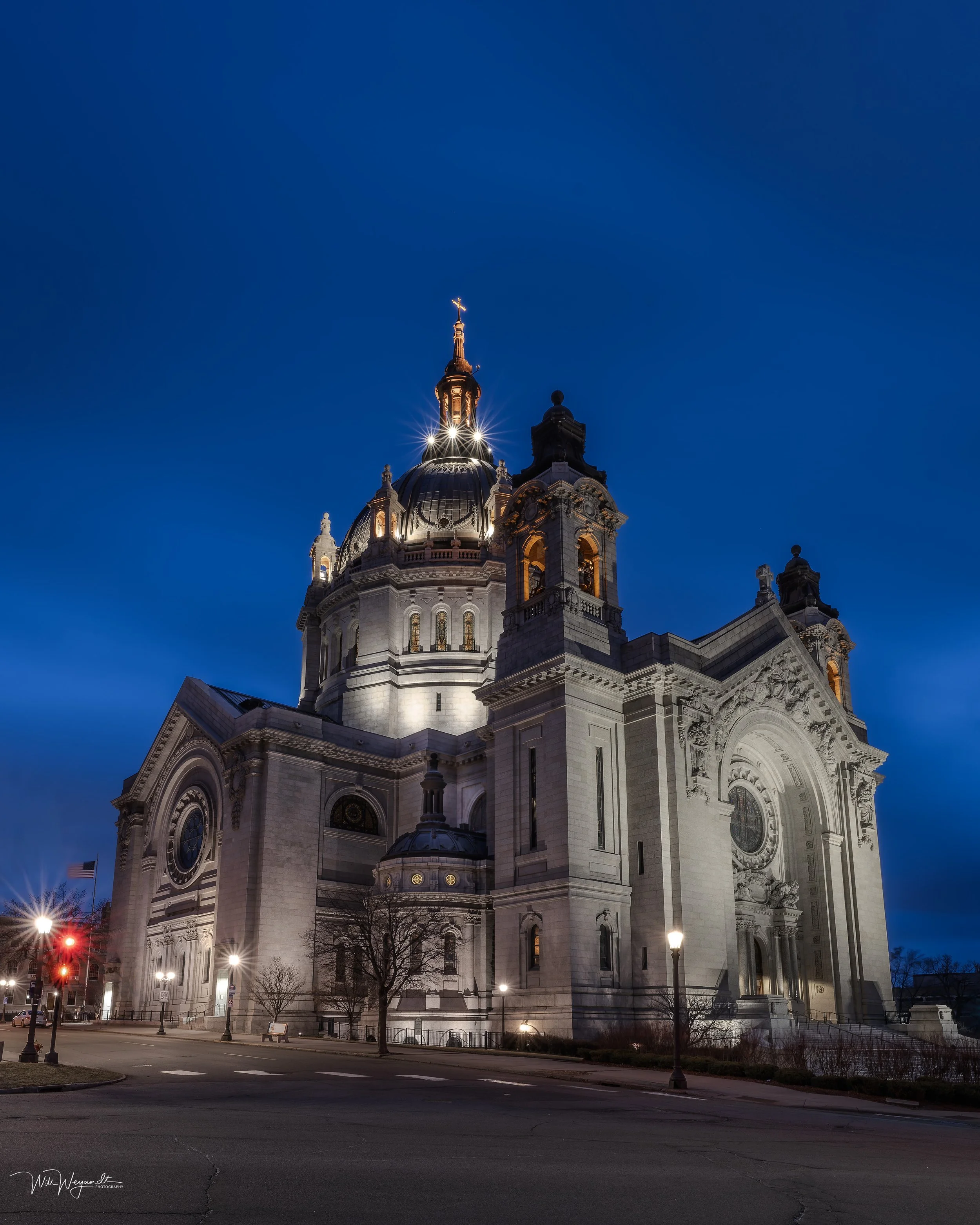 The Cathedral of St. Paul, Blue Hour