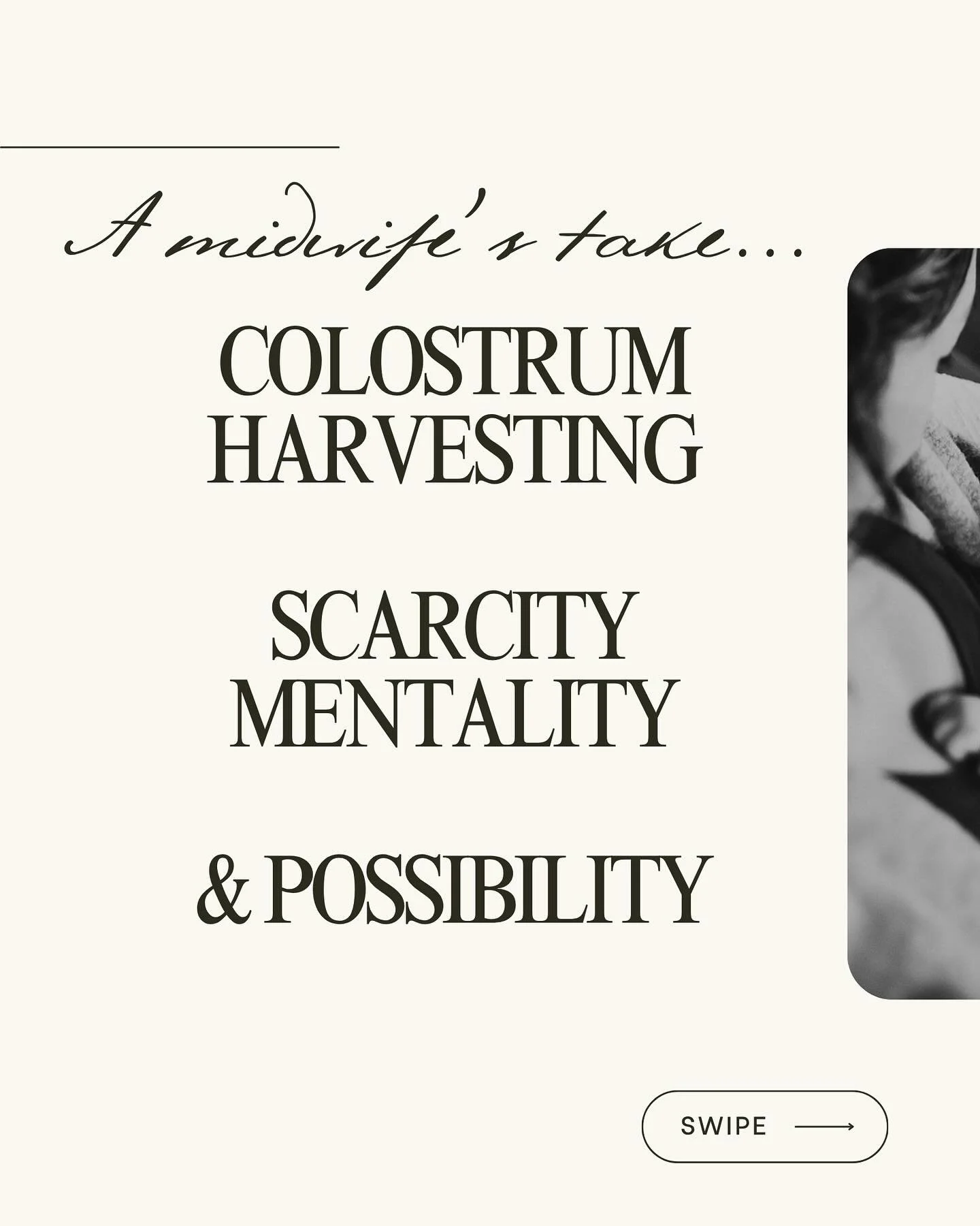 I get a LOT of questions about colostrum harvesting in clinic so here&rsquo;s my take. This isn&rsquo;t medical advice, an evidence recap, or a how-to. This is about the emotional WHY and a reminder to listen to yourself. Social media comparison can 