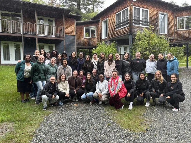 Activité de collaboration au chalet Jouvence 