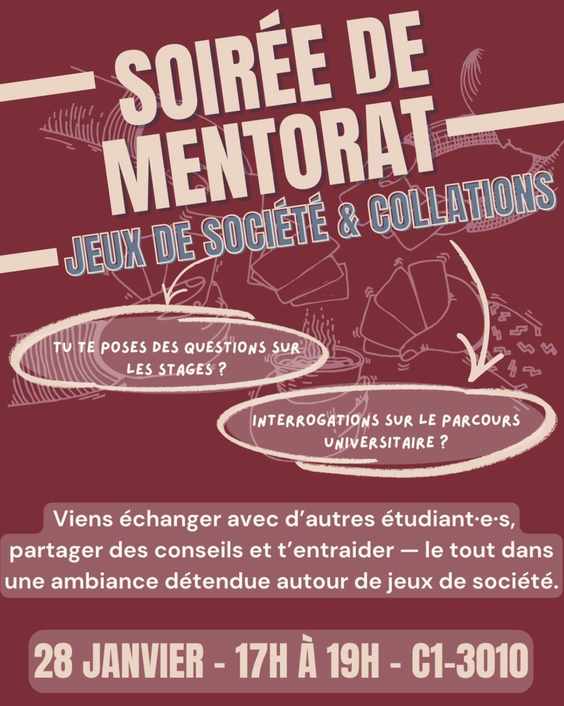 Soirée de mentorat