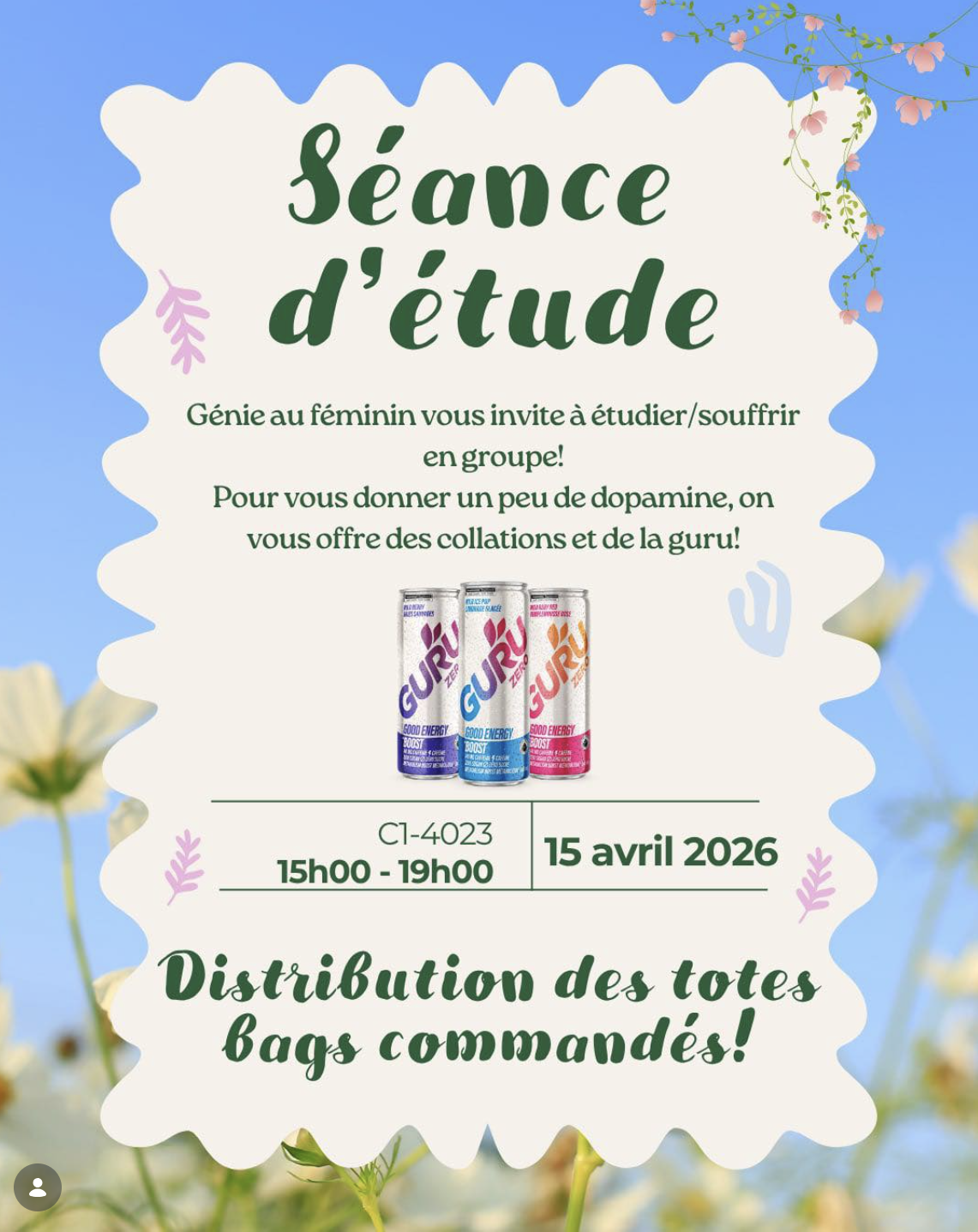 Séance d'étude