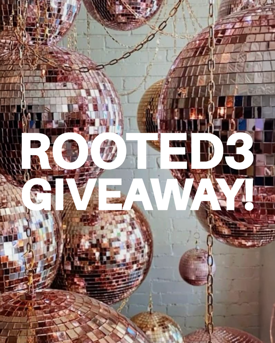 Rooted3 Giveaway!