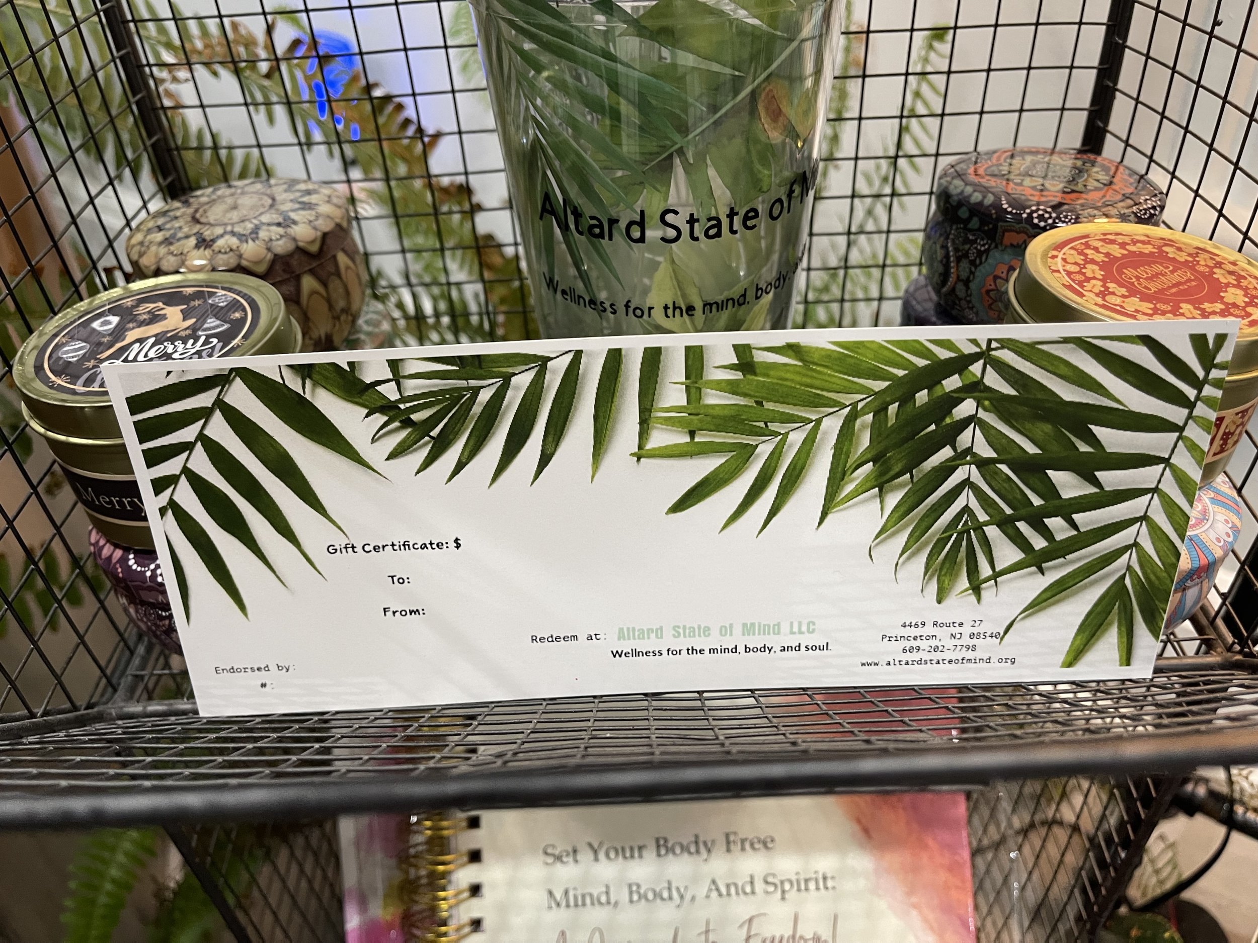 Gift Certificates