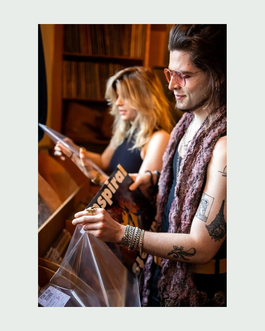 Happy Valentines ya&rsquo;ll 💌

Lil coffee &amp; records date captured with @tylermurphy_session &amp; @lisajosie.official at @waxingpink ☕️ 🎶 

Coming up quick to our exciting trip away for two months. Available for any wholesome moments from May 