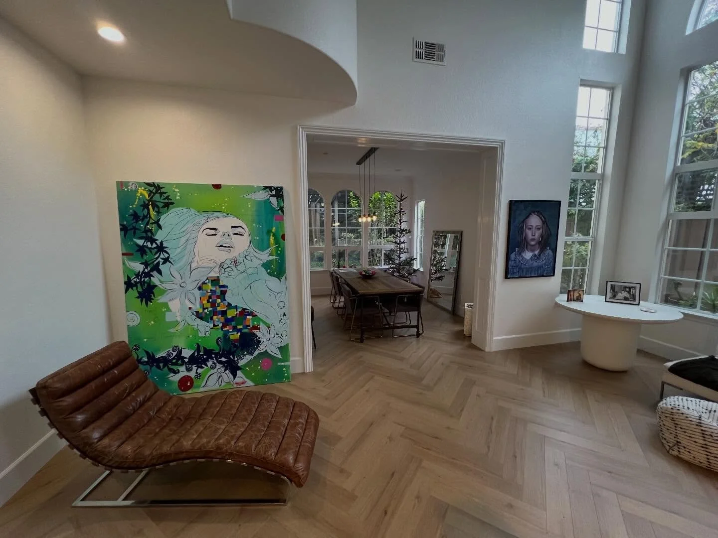 What Herringbone dreams are made of 😍#recentinstall #pdiflooring #laminate #flooring #poseidoncollection