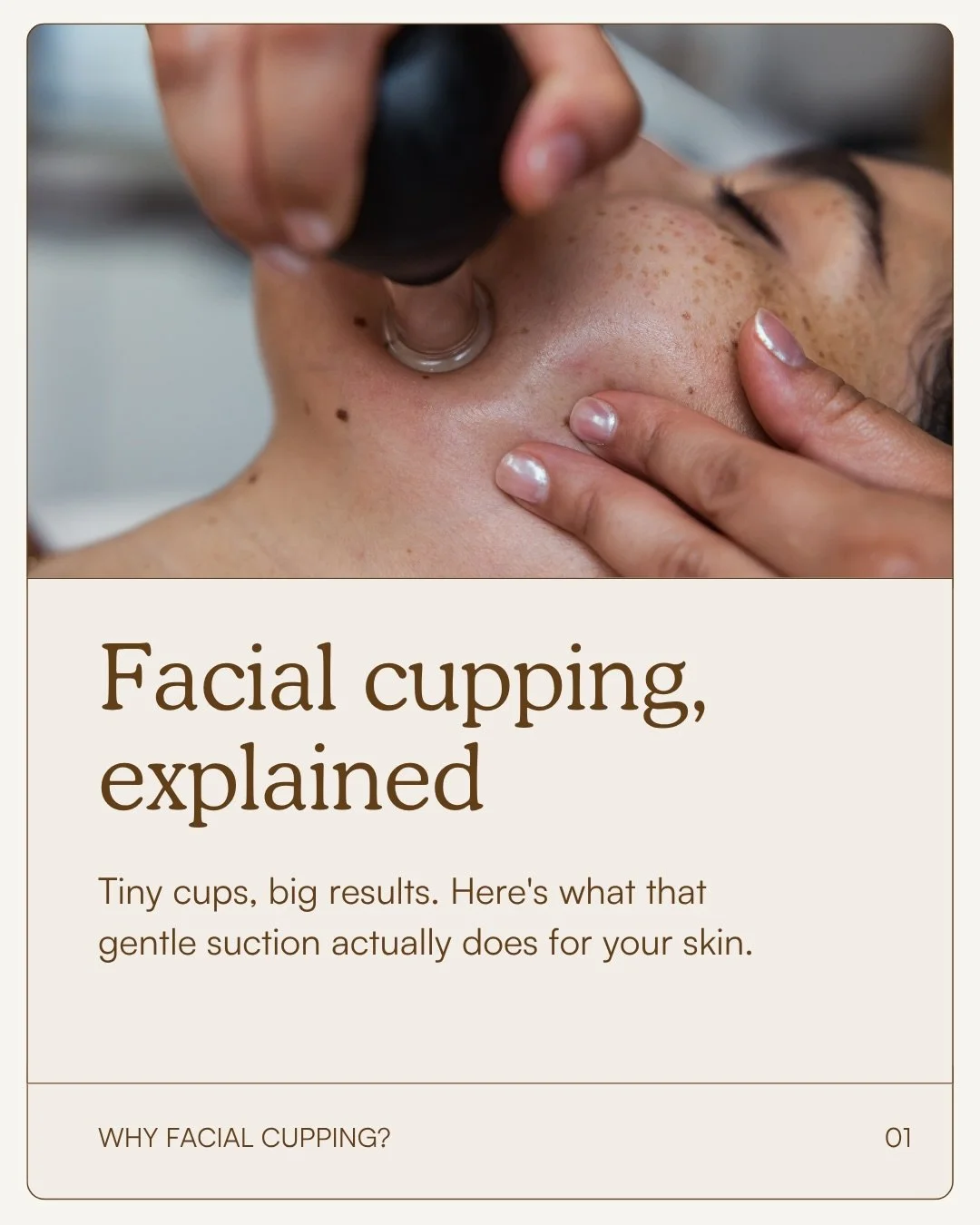 Add facial cupping to your next facial 🌿 
&bull;
&bull;
&bull;
#ecosalon #facialcupping #tigardsalon #holisticspa #skincare