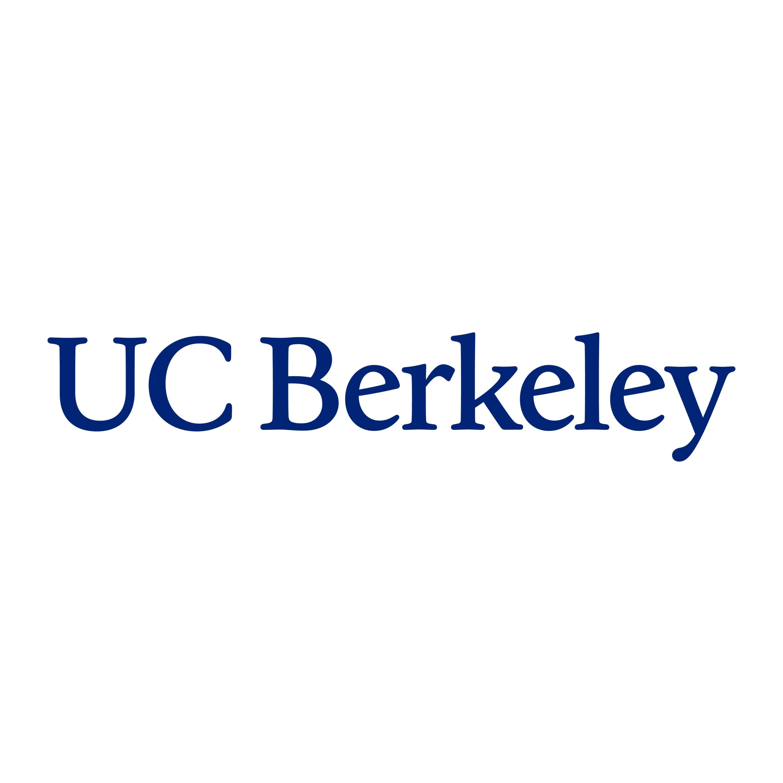 UC Berkeley logo in blue text on a white background.