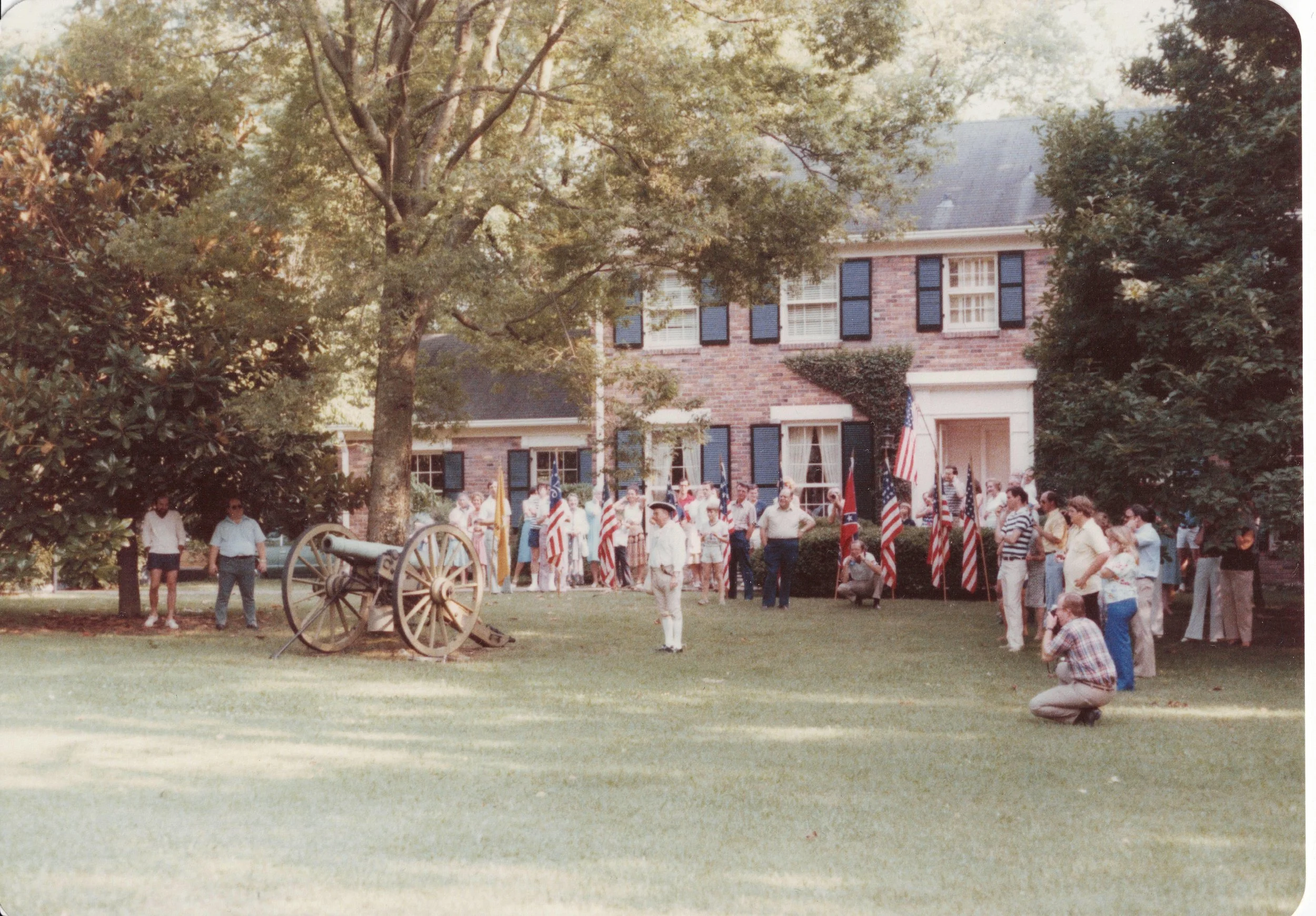 The House with the Cannon in the Front Yard