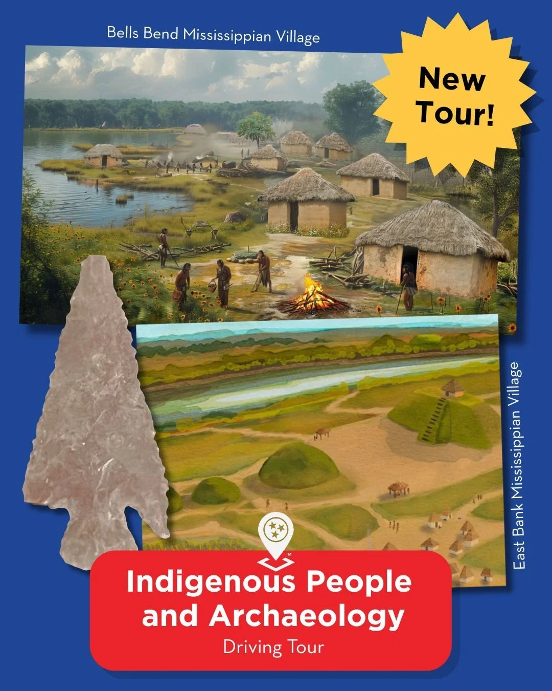 Nashville Sites is proud to announce the Indigenous People and Archaeology Driving Tour!

This one-of-a-kind tour highlights sacred and ancient sites across Davidson County, from village settlements dating back thousands of years to an ancient fishwe