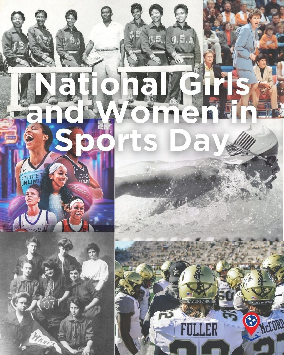 Today is National Girls and Women in Sports Day, powered by the Women's Sports Foundation. Nashville has a long history of women in sports, from Olympic athletes like Tracy Caulkins and the TSU Tigerbelles, to early basketball teams at colleges like 
