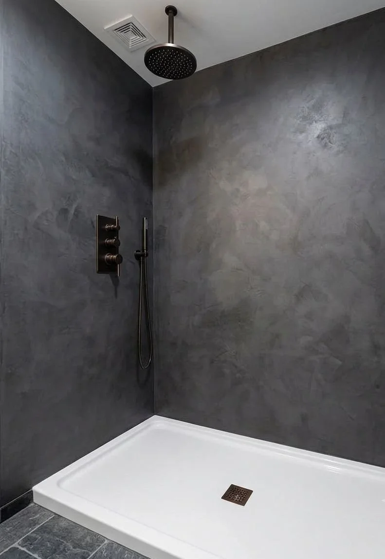 Microcement | Shower | Whistler