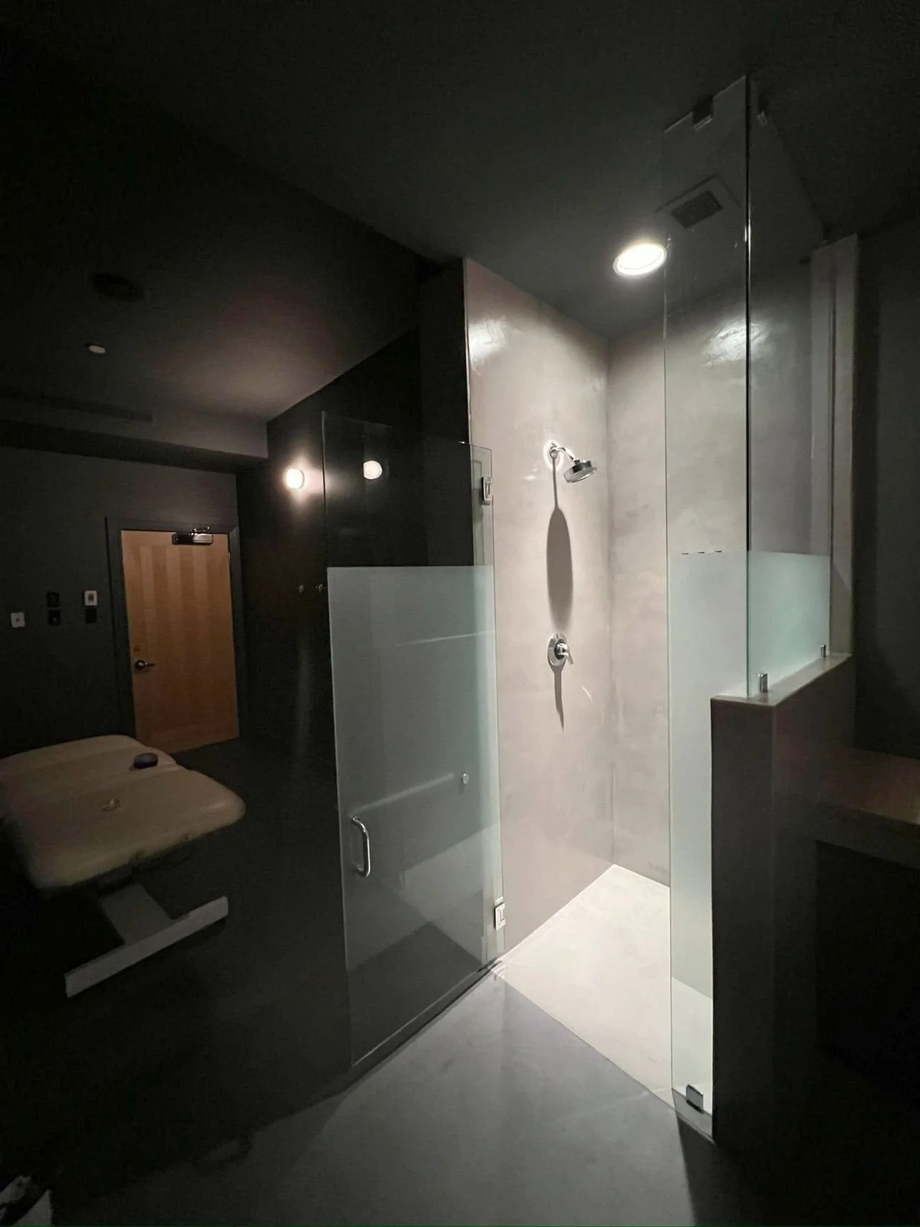 Microcement | Shower | Whistler Four Seasons