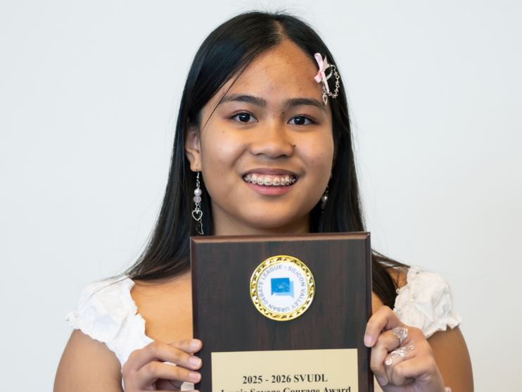 Congratulations to the 2026 Jennie Savage Courage Award Winner: Caitlynn Balangue!