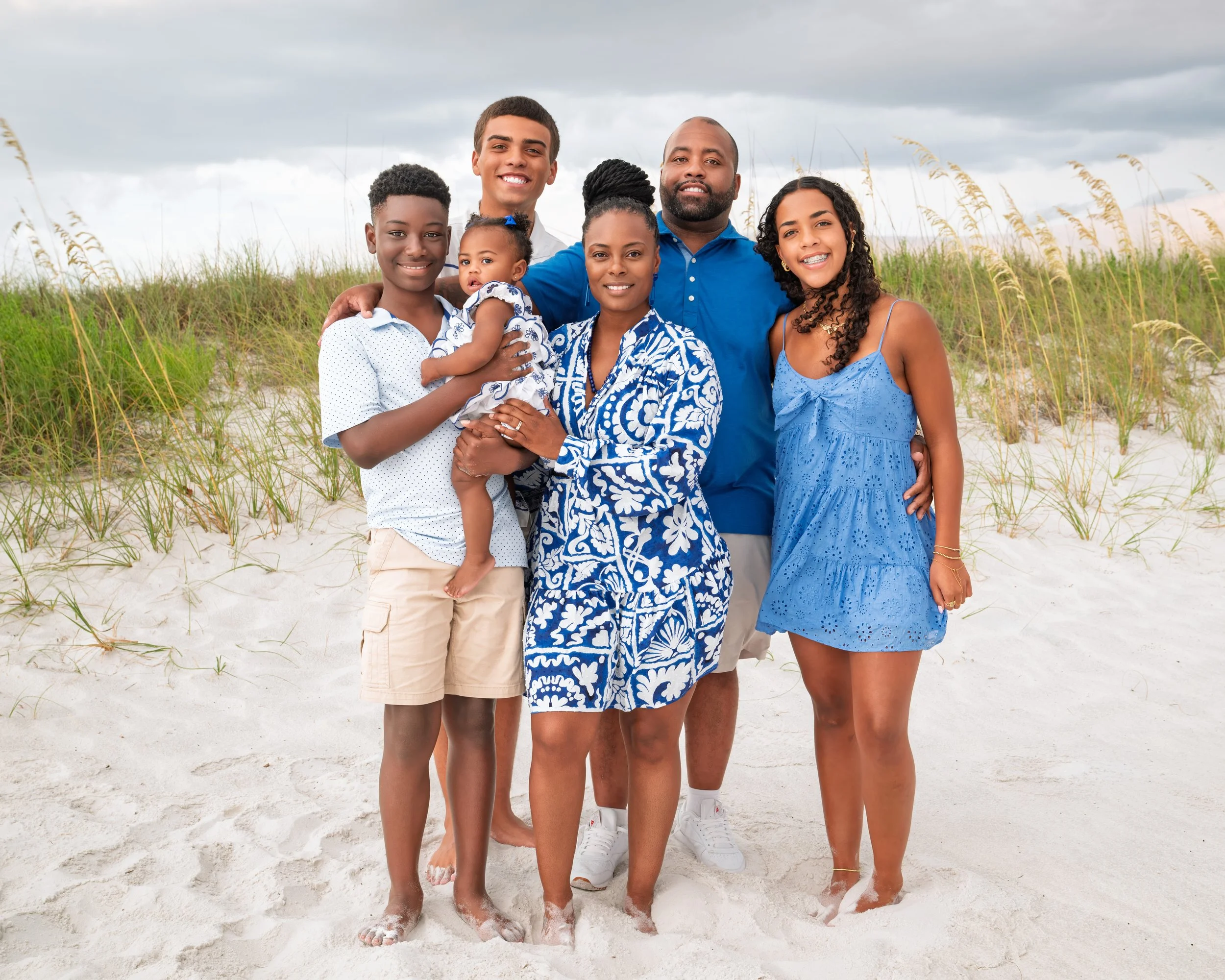 Bryd's family portrait session in Navarre, FL. 