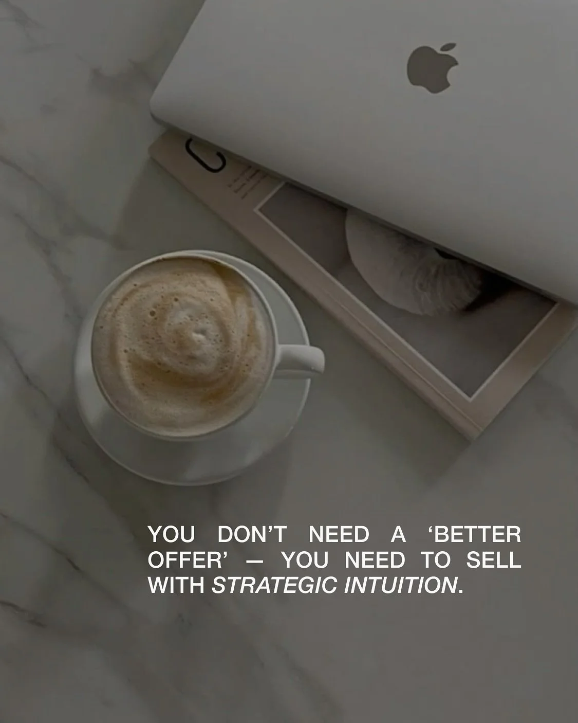 STRATEGIC INTUITION = value-led decisions + data-backed actions