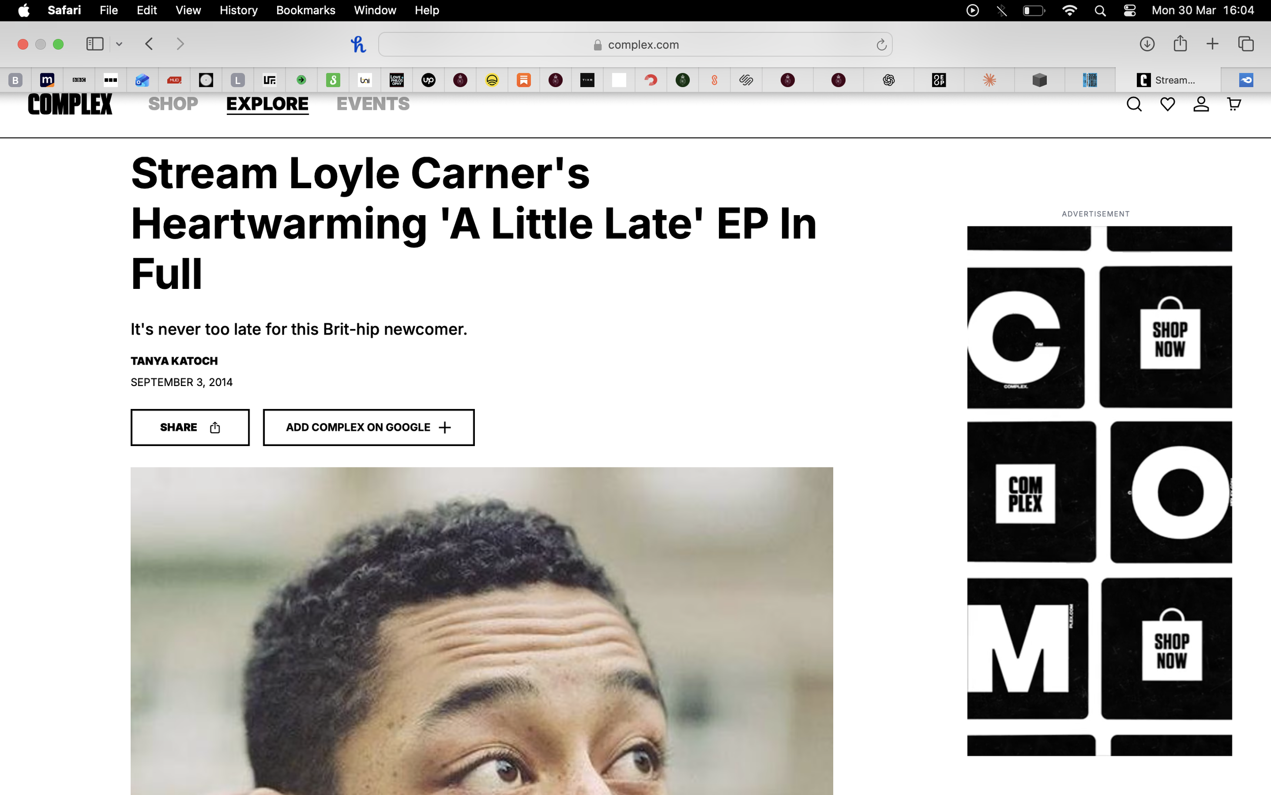 📌 Music Journalism: BBC Asian Network, Complex UK, First Ear