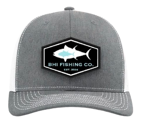 Youth Trucker Hat - Heather Grey/White