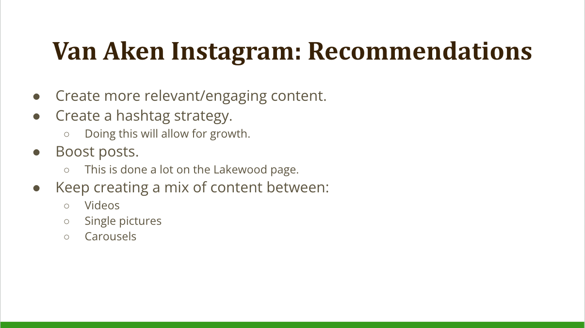 van aken instagram recommendations