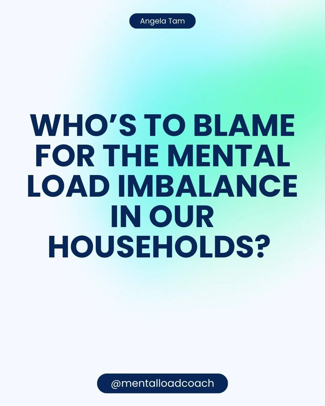 I&rsquo;ve asked this question so many times. 

I wanted someone to blame, even if it&rsquo;s me

I think this internal conversation led to my contemplation of divorce with my husband a long  time ago. 

I stayed stuck in this blame vortex for a minu