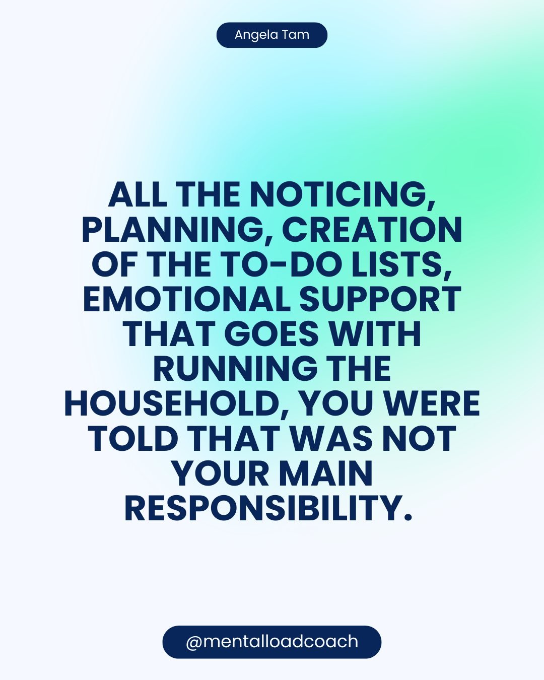 SEND THIS TO YOUR MALE IDENTIFIED PARTNERS

A lot of male identified partners were raised with the rhetoric that managing a household and raising kids was a woman's work.

This work is beneath them. 

This work is "easy. It's straightforward.&qu