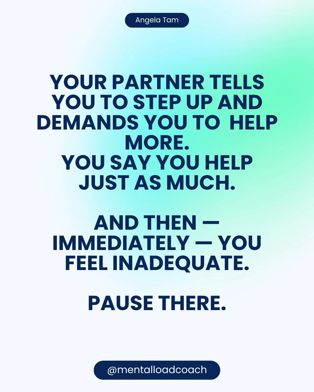 SEND THIS TO YOUR MALE IDENTIFIED PARTNER

You are not lazy or selfish. You were given an incomplete map. 

You weren't taught:
the language of noticing
how to read a room
how to emotionally nurture a relationship
how to emotionally support yourself
