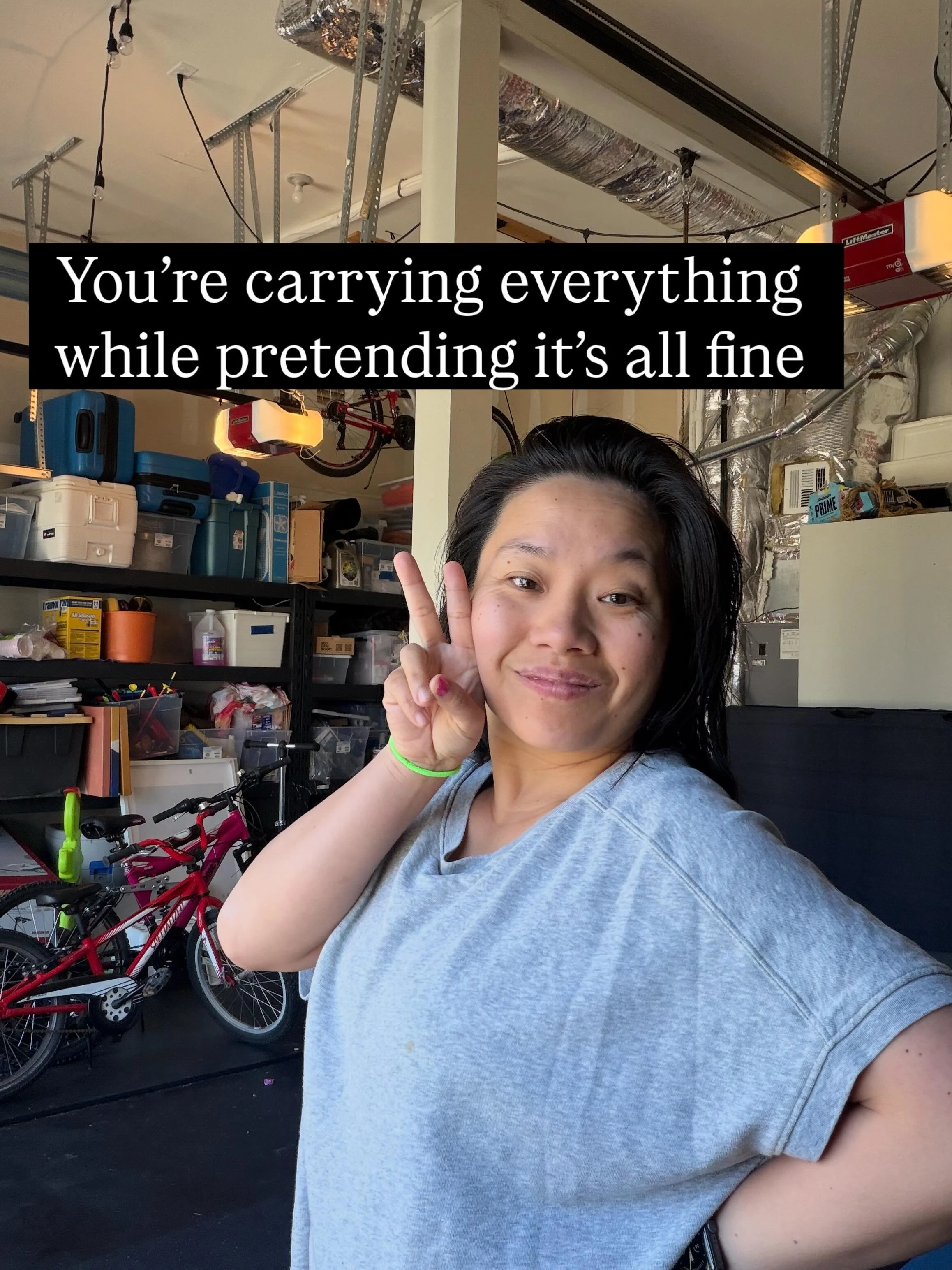 When I started this account, I wanted to share about my experience with being crushed under the weight of the mental load and provide support for other parents suffering too. 

I had zero clue that this space would help me find my voice and create co