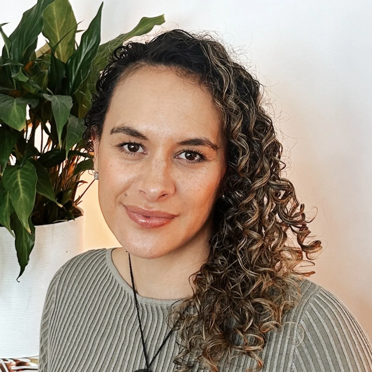 A photograph of Vanessa. 