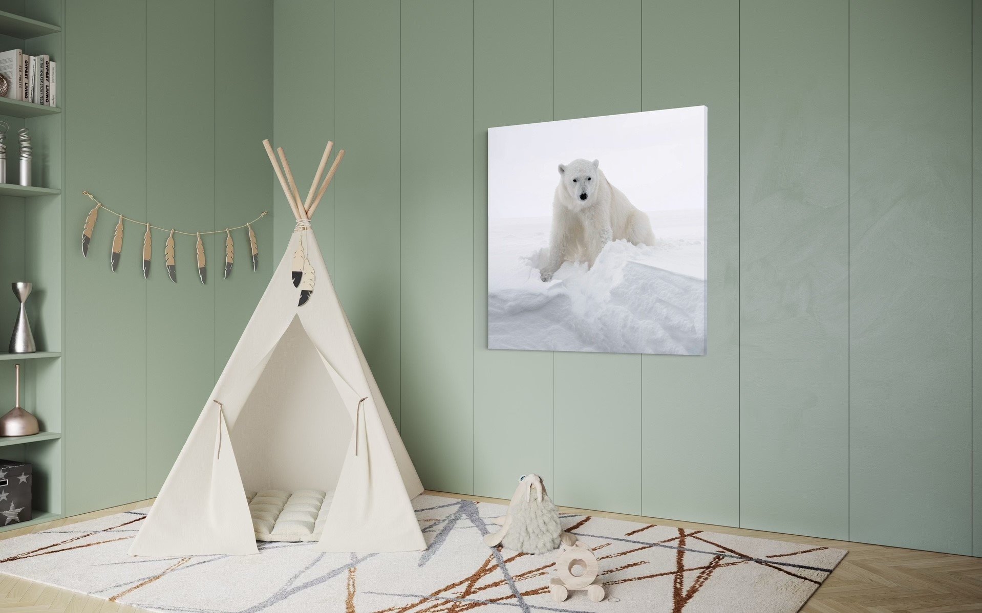 Polar Guardian wall art.jpg