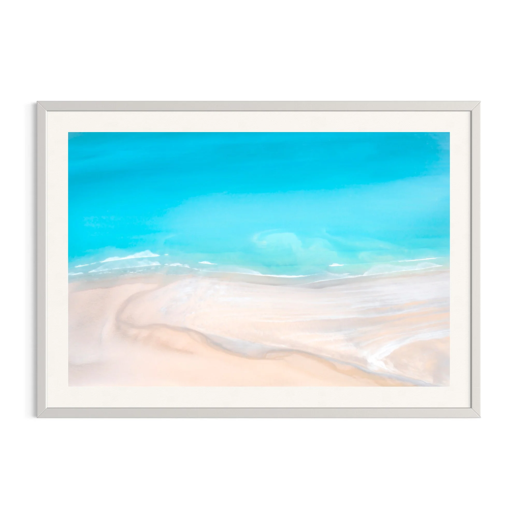 Stillness is a fine art aerial photograph of Roebuck Bay, Western Australia, exploring peace, transformation and the quiet movement of the ocean across the Kimberley landscape.