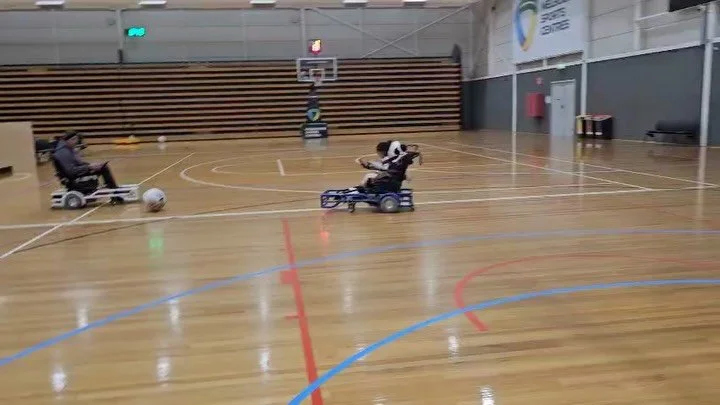We&rsquo;re so proud of Ivani, who&rsquo;s trying out power wheelchair sports for the first time! ⚡️

With a little help from her physio Adrienne, she&rsquo;s been linked in with Powerchair Sports Victoria and is already loving it. 

Accessible sport