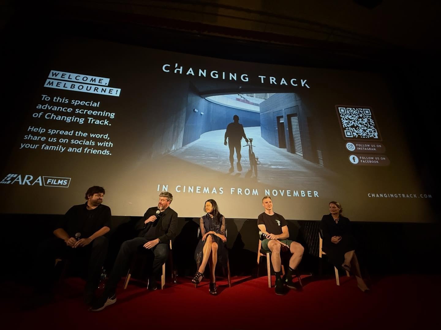 Last night we had the privilege of attending the Changing Tracks premiere &mdash; an inspiring new Paralympic cycling film that celebrates resilience, passion, and the power of possibility.

Our physios Adrienne and Kara were there alongside our very