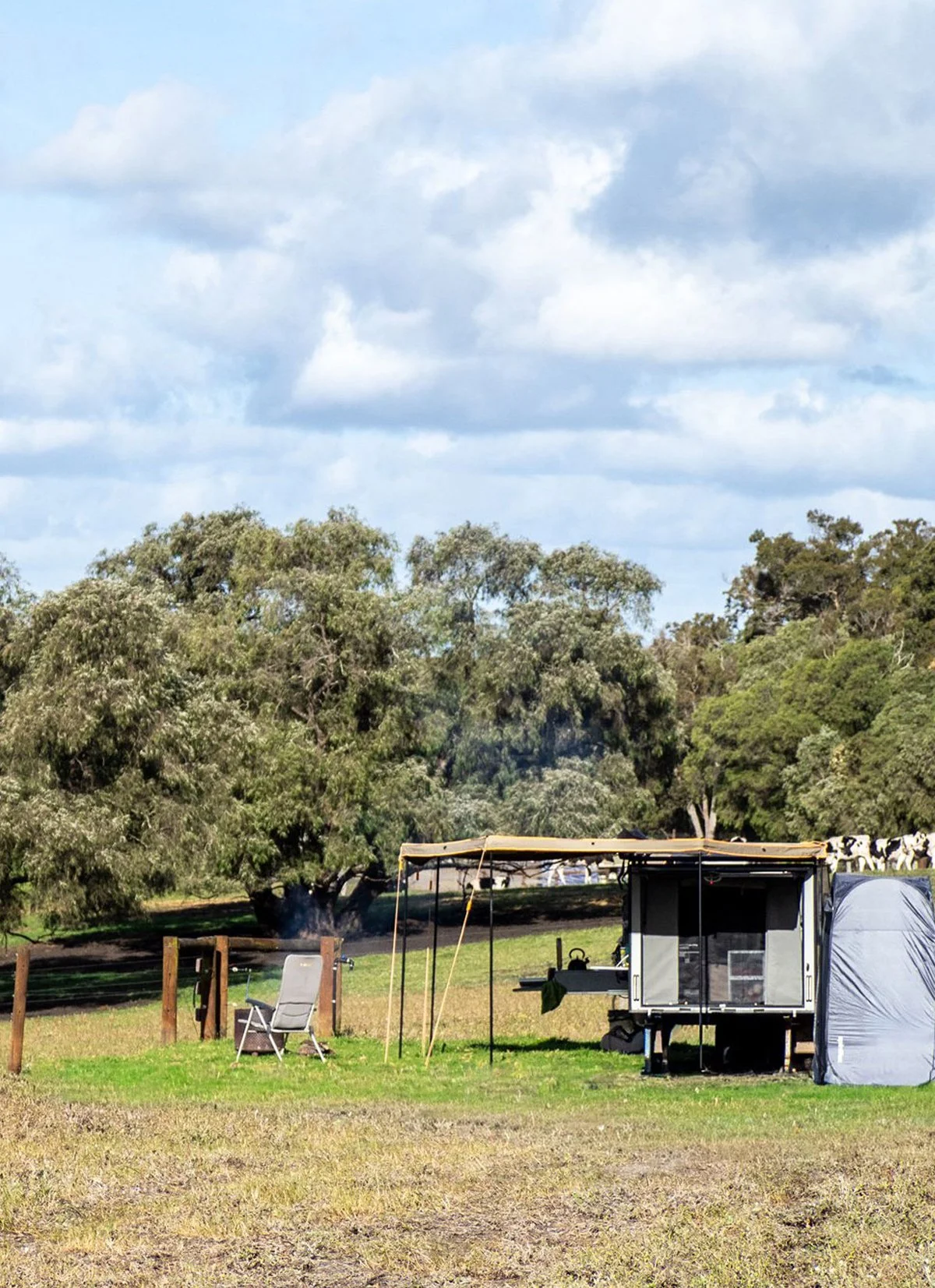 Campsite on farm