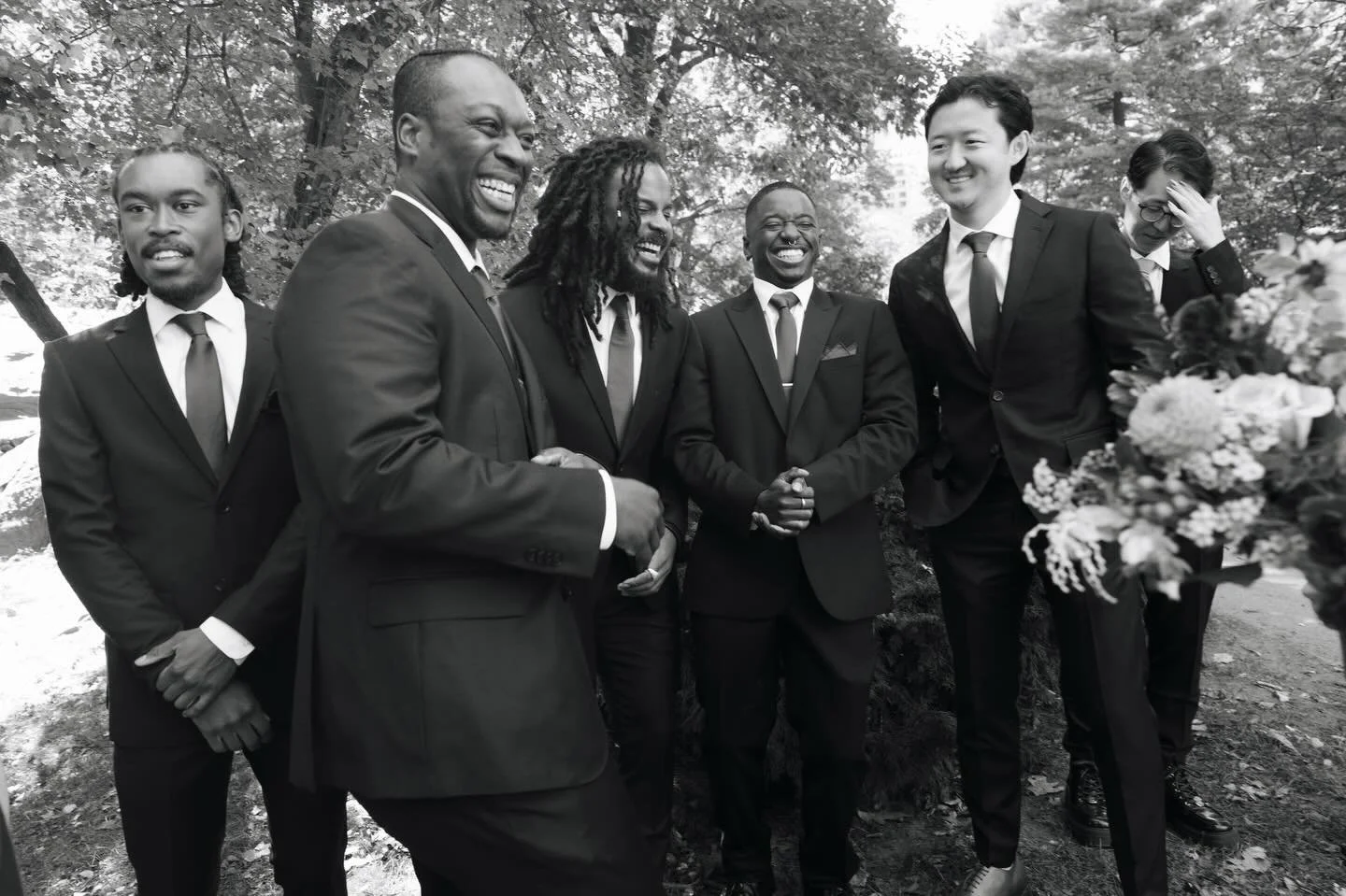 First look with your chosen family true candids🤍

It's not often you'll have a chance to have a small group of favorite people scream with joy and in tears when you reveal your wedding look together for them at the same time. 

This was one of my fa