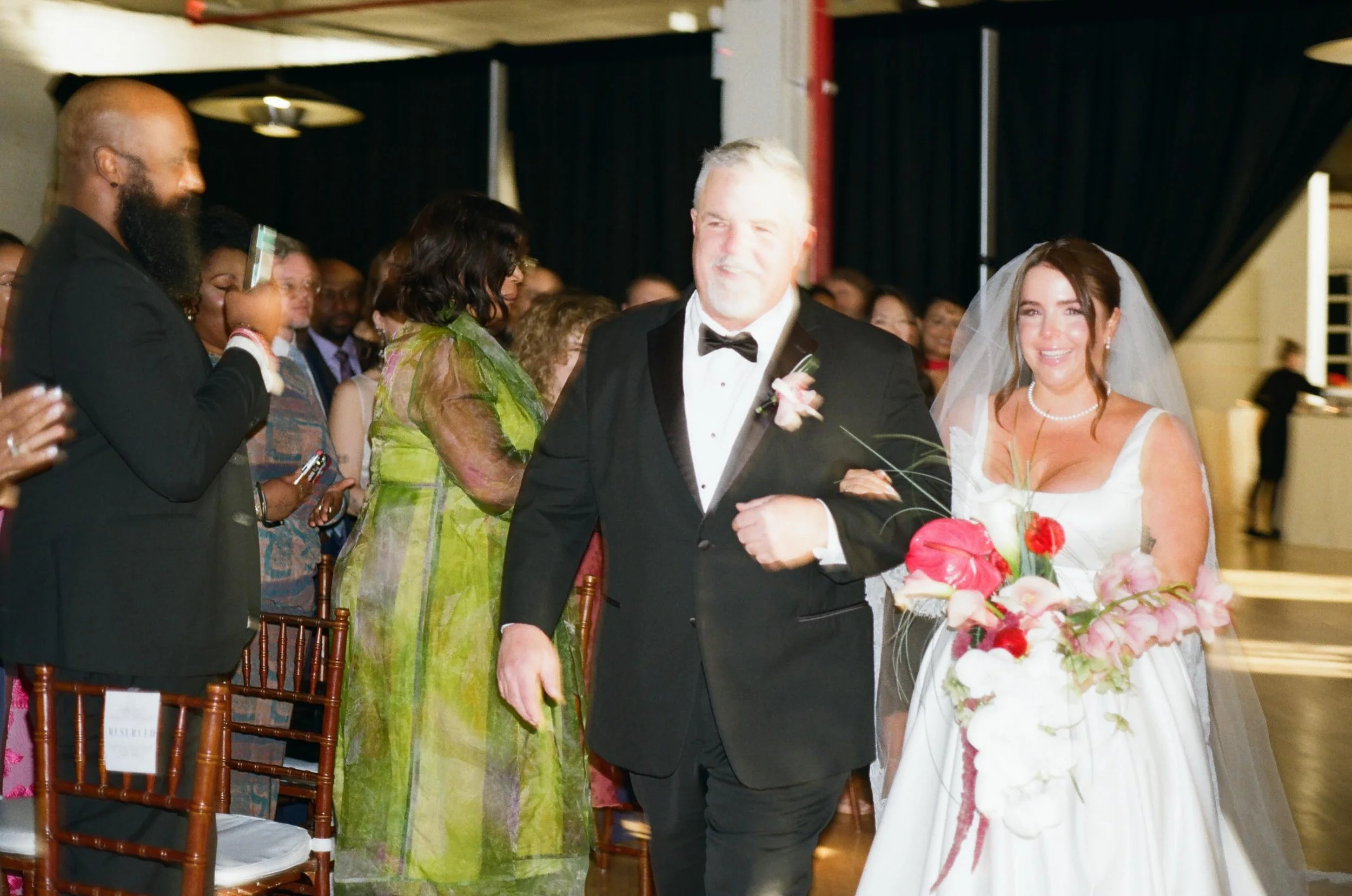 Ok it's time for some COLOR film, to celebrate two ceremonies in one day - church &amp; Liberty Warehouse. Patricia &amp; Gregory and so many laughs and tears.

Film @photolifebrooklyn 
Planning @events_by_sheavonne 
Venue @thelibertywarehouse 
Hotel