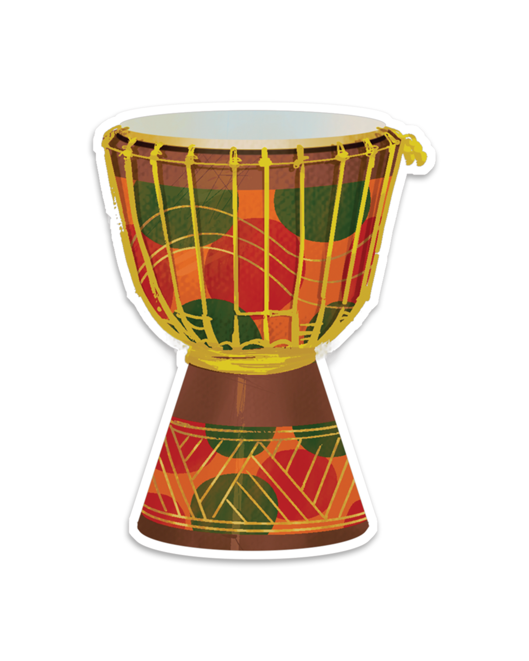 Drum Sticker (2")