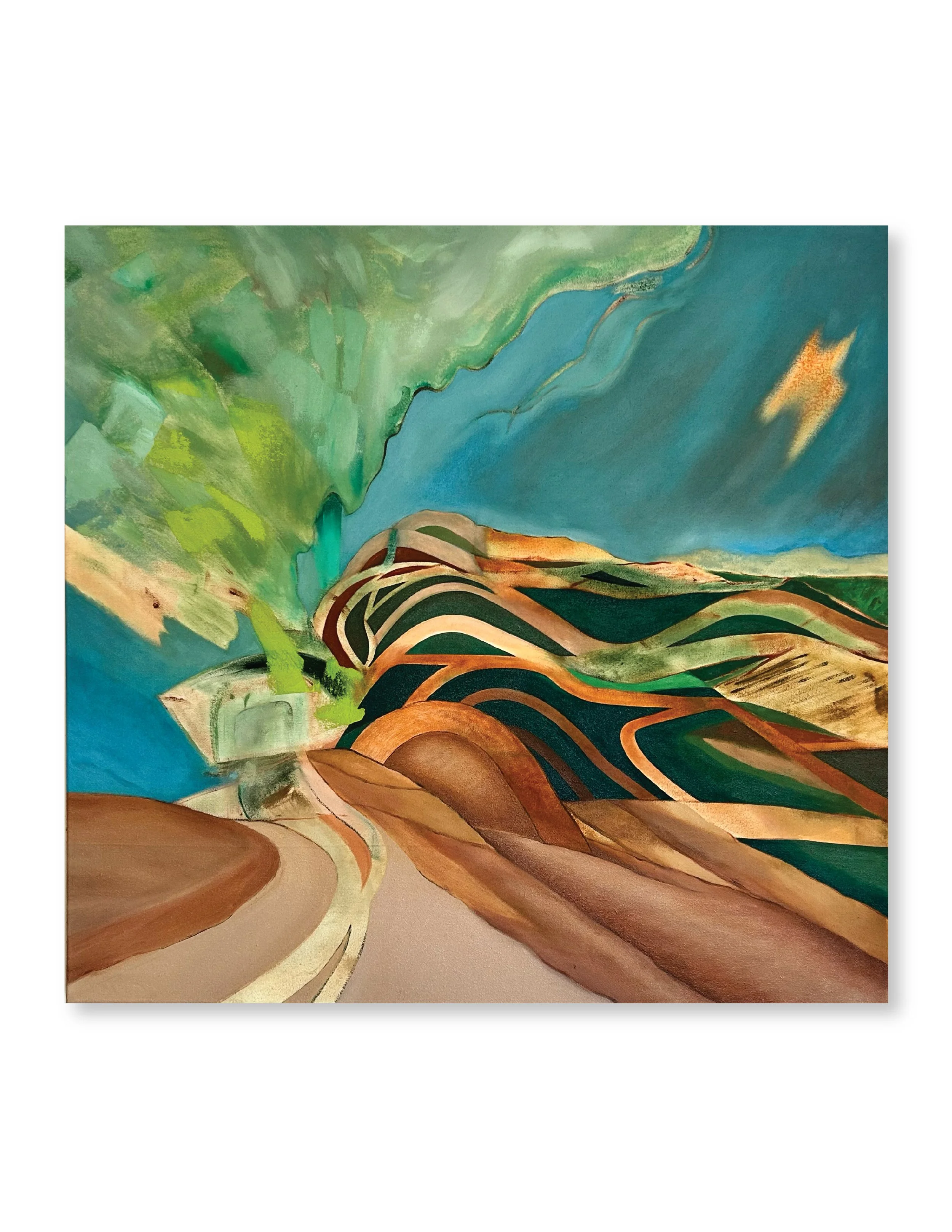 'Landscape' 
2026 oil on canvas 36" x 38"