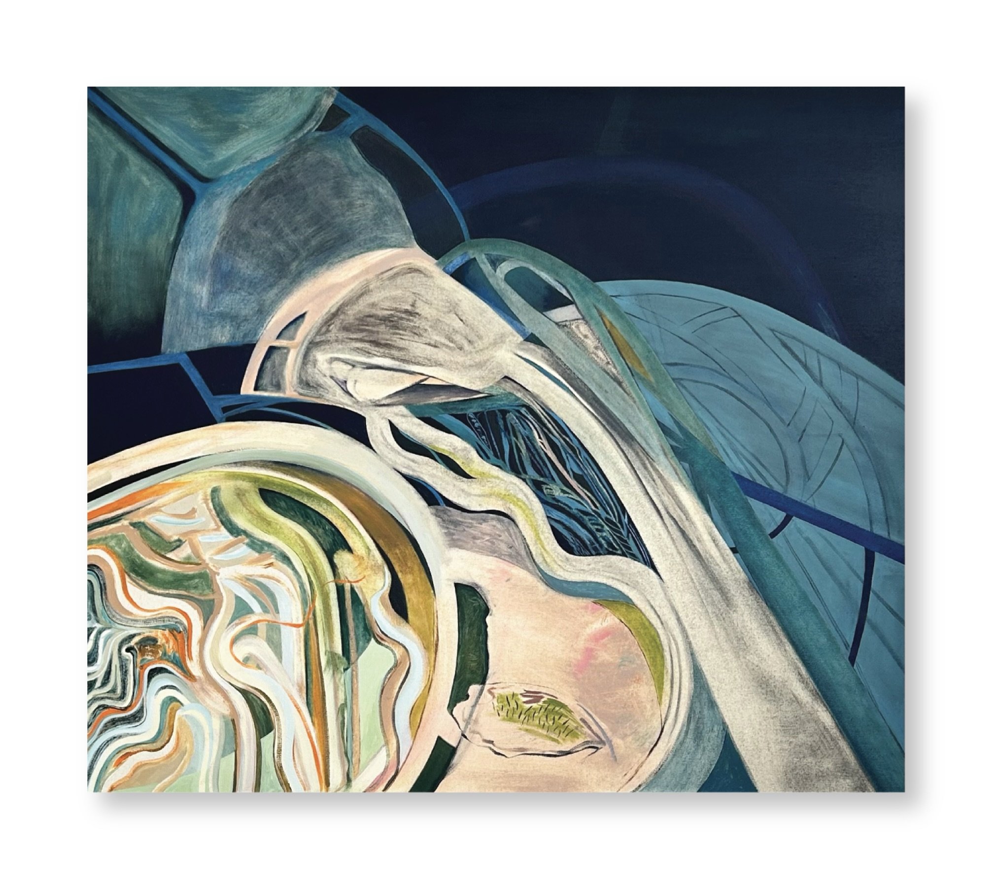 'More adventurous'
2025 oil on canvas 36" x 42"