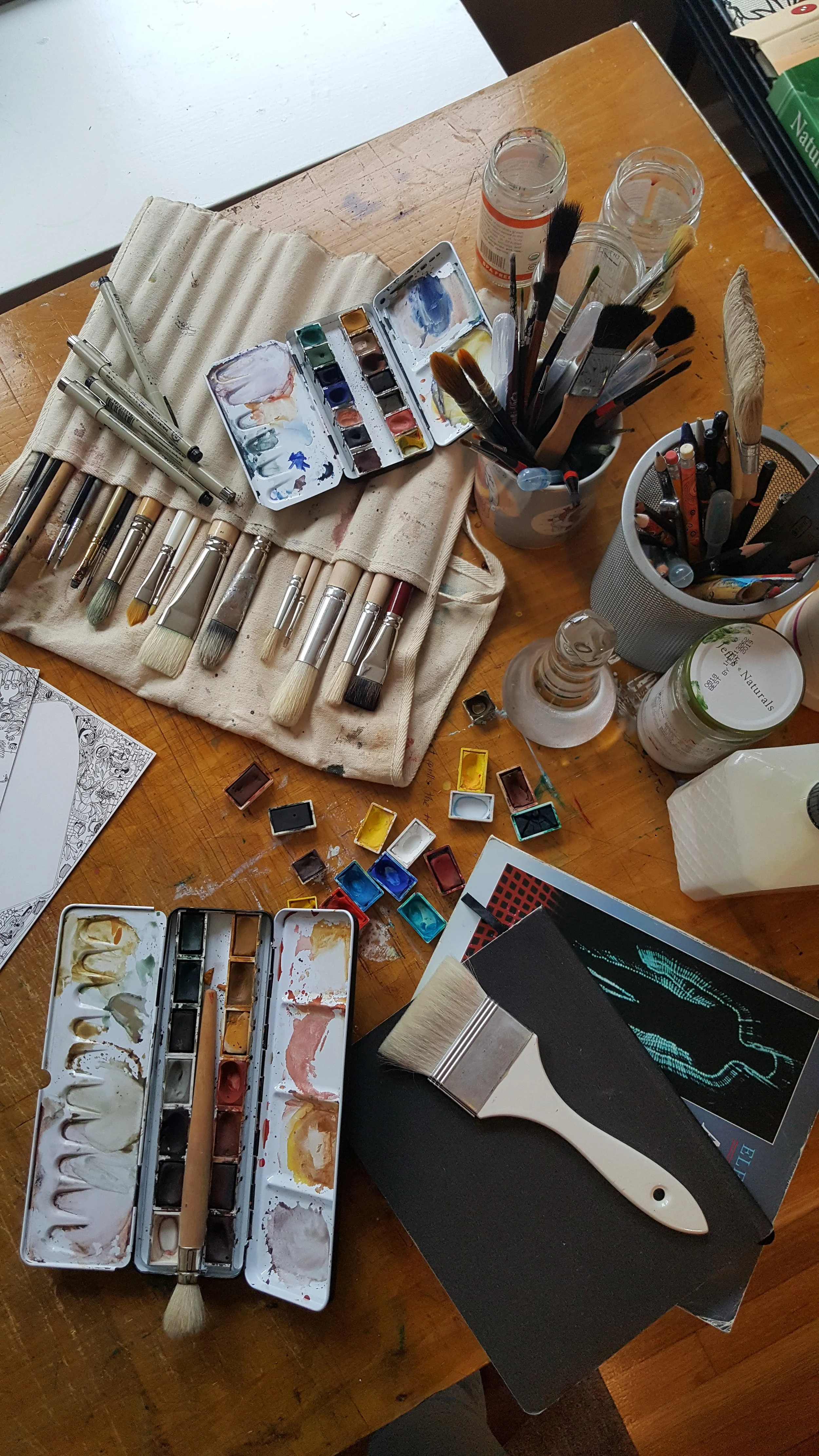 painters studio workshop
