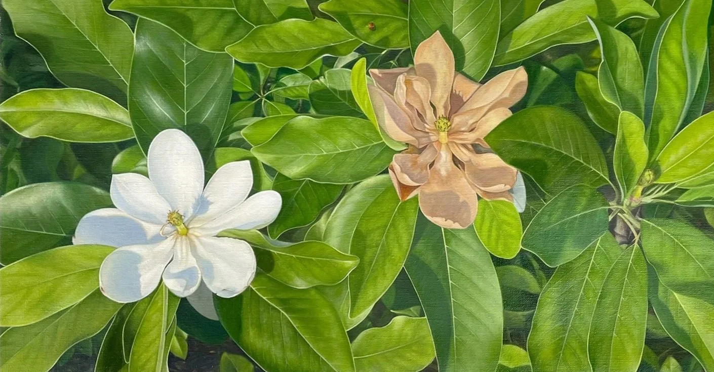 The Same Summer, oil on linen, 12''x 22''