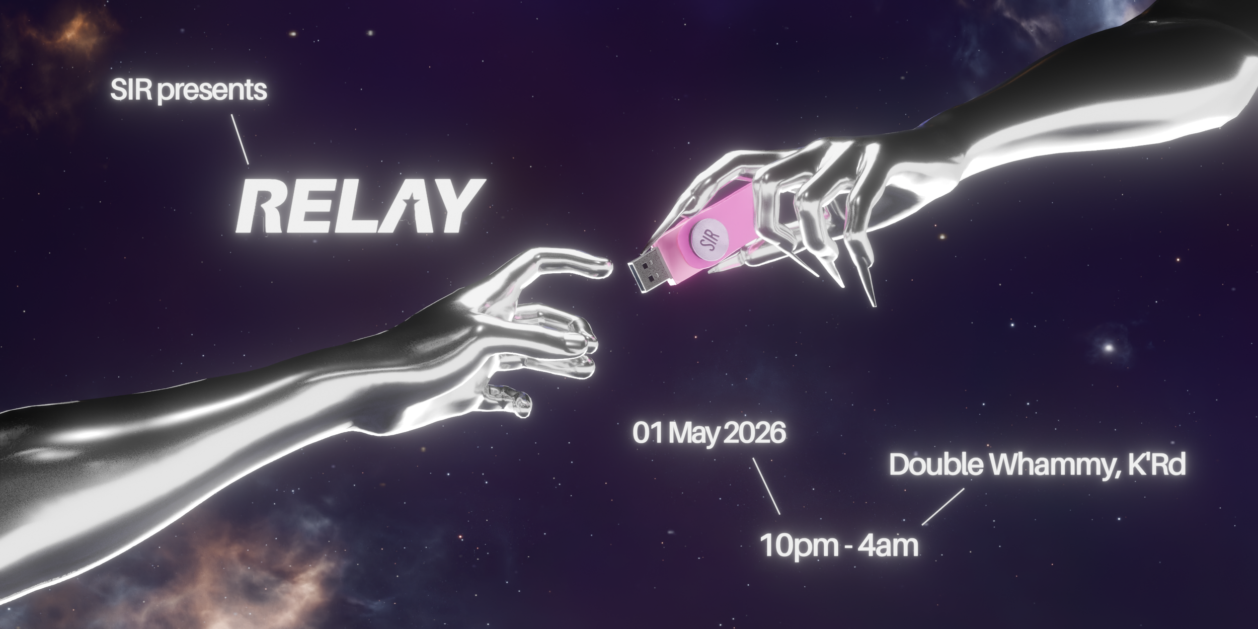 SIR presents RELAY! ⚡🤖🪩