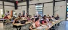 A classroom of students for an English class