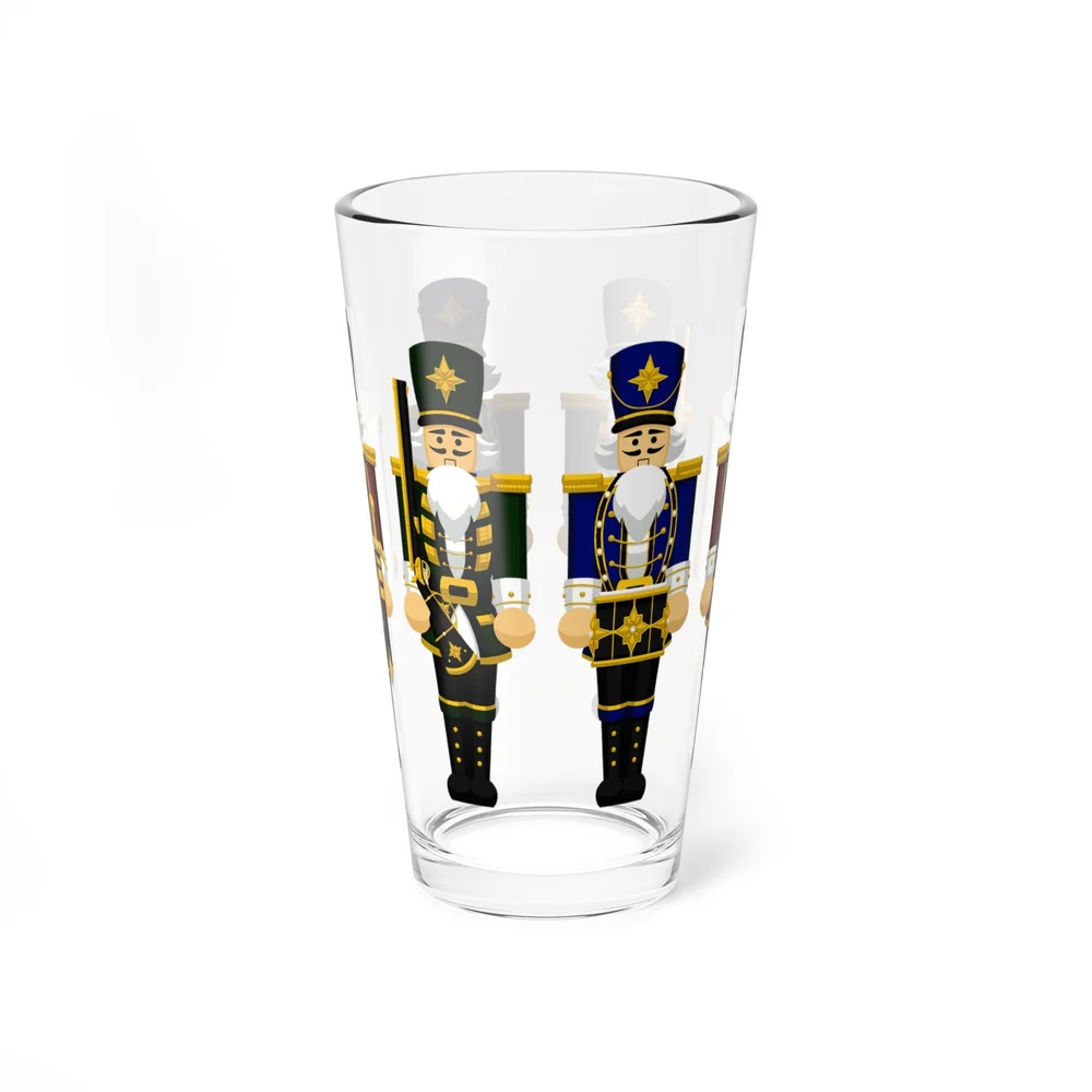 Nutcracker Glass, 16oz  The Jumping Hare
