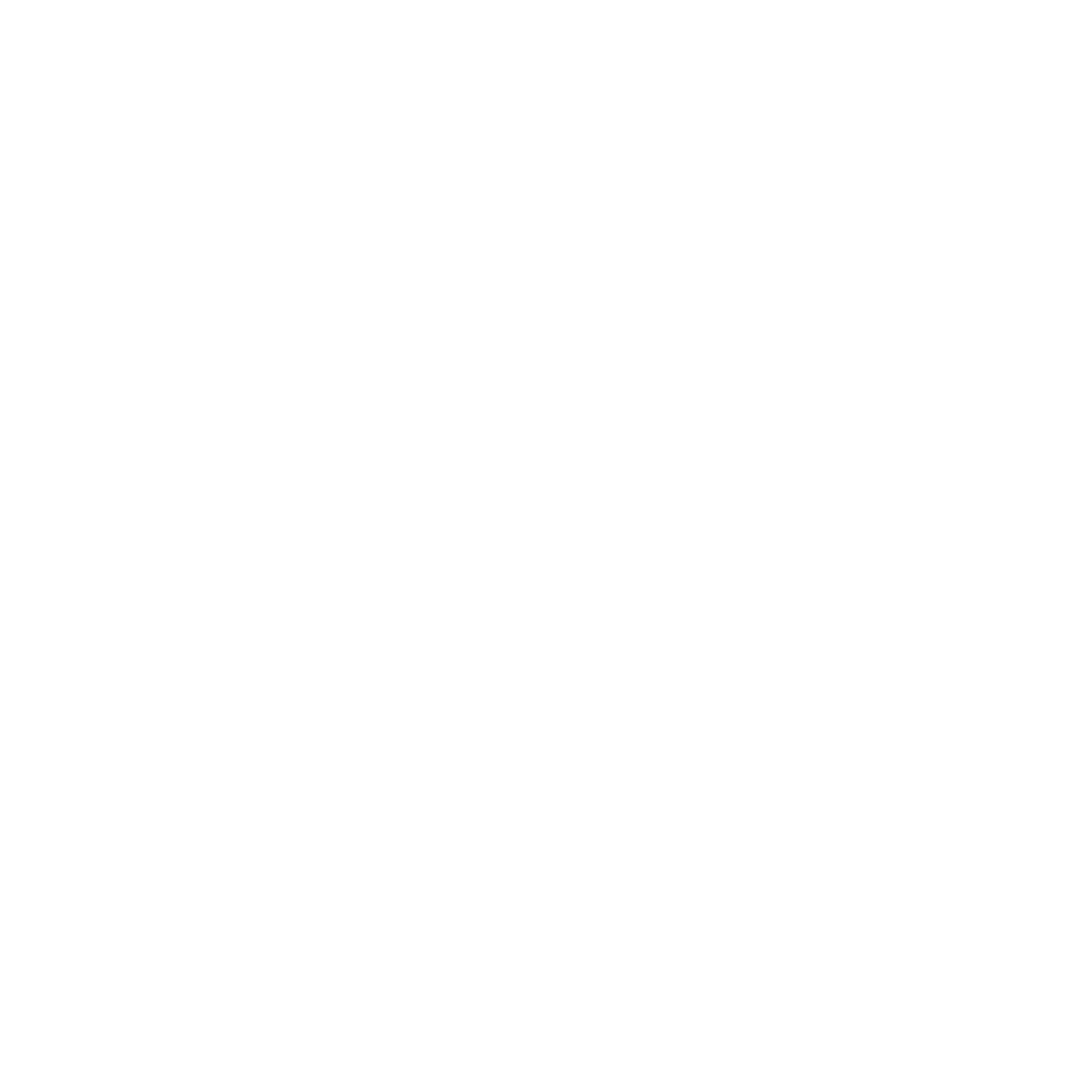 Icon of a house with a roof, outlined in white on a black background.