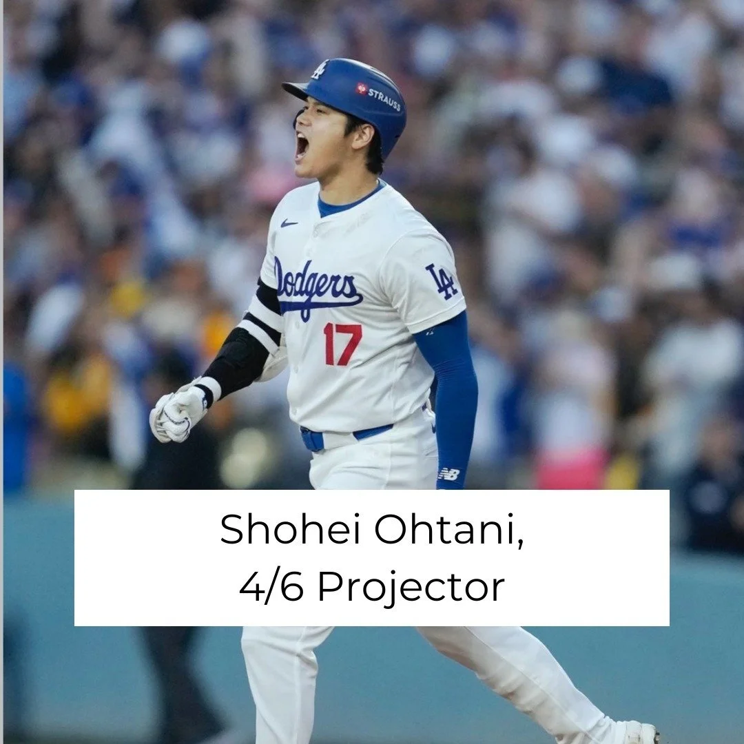 Shohei Ohtani&rsquo;s Human Design.

Dodgers fans, as we gear up for Game 5, scroll throught to learn about our postseason hero, Shohei Ohtani, and his Projector Human Design. 

From his first postseason homer to igniting our team&rsquo;s momentum, O