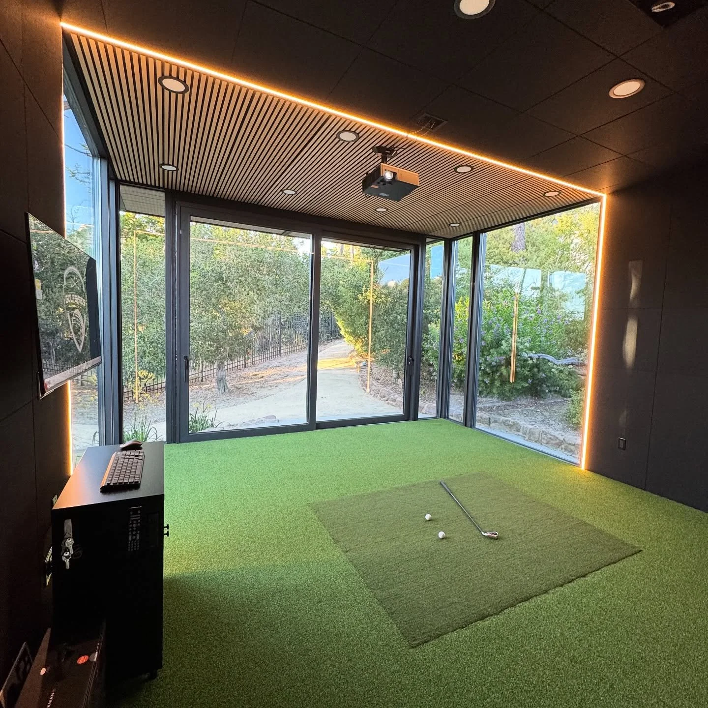 Imagine what this could do for your game. ⛳️
Studies show that golfers with a home simulator drop an average of 5+ strokes per round in just a few months of consistent practice.

With a GolfShed, you&rsquo;re not just getting a simulator &mdash; you&