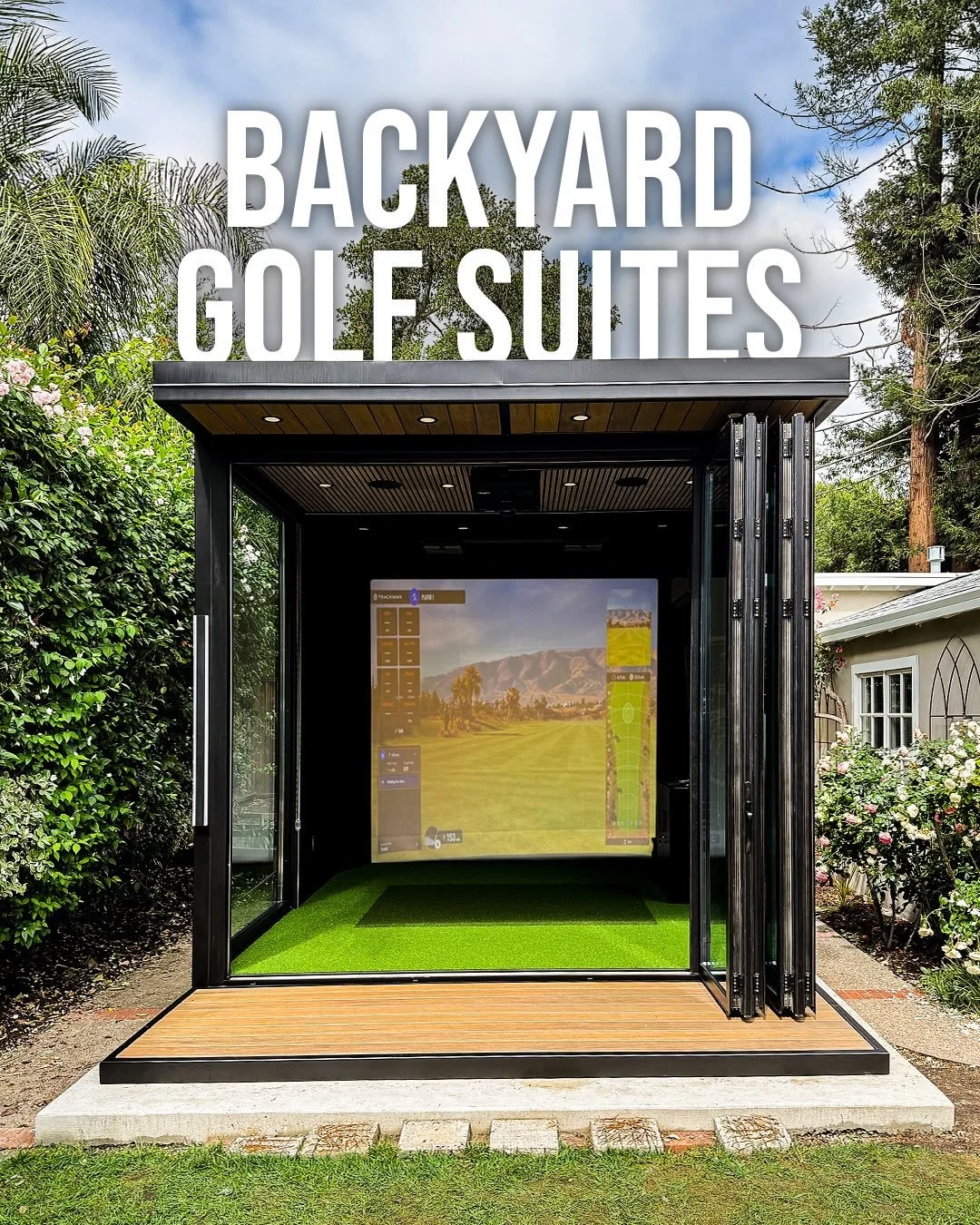 The ultimate backyard upgrade 🏌️&zwj;♂️🔥

Level up your game in a Golfshed. It&rsquo;s permanent, luxurious, and the perfect golf destination. All right in your yard. Golf, all day and all night. 

Check out golfsheds.com for more 👀

#golfsheds #b